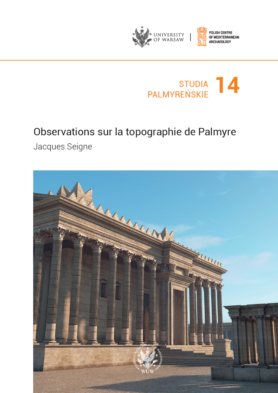 Palmyrene Studies 14 Cover Image