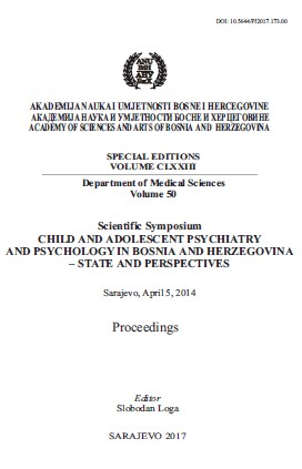 CHILD AND ADOLESCENT PSYCHIATRY AS AN INDEPENDENT INSTITUTION OR AS A PART OF ADULT PSYCHIATRY Cover Image