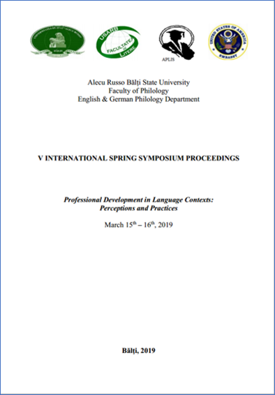 Professional Development in Language Contexts: Perceptions and Practices.
V International Spring Symposium Proceedings. Cover Image