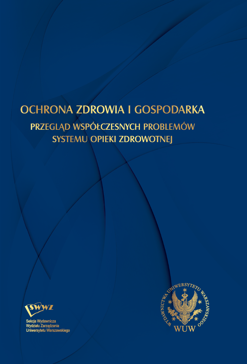 Przegląd współczesnych problemów systemu opieki zdrowotnej Cover Image