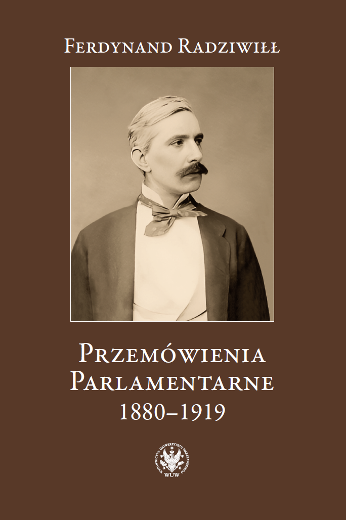 Parliamentary Speeches 1880–1919 Cover Image