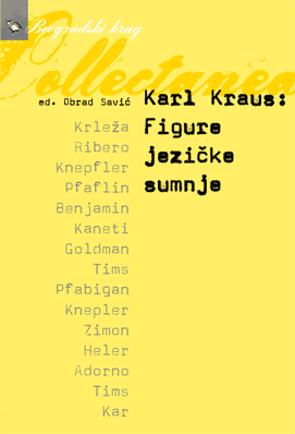 New Karl Kraus Cover Image