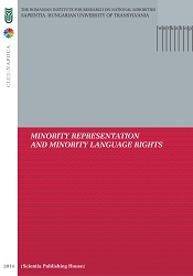 MINORITY REPRESENTATION AND MINORITY LANGUAGE RIGHTS Cover Image