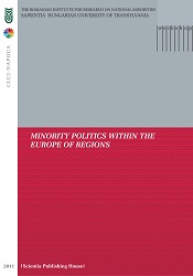 MINORITY POLITICS WITHIN THE EUROPE OF REGIONS Cover Image