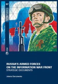 Russia's armed forces on the information war front. Strategic documents Cover Image