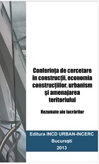 Research conference on constructions, economy of constructions, architecture, urbanism and territorial development. Abstract Proceedings Cover Image