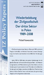 Revival of the civil society. Development of the third sector in Poland 1989 - 2008 Cover Image