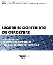 Paper proceedings of the research conference on constructions, economy of constructions, architecture, urbanism and territorial development Cover Image