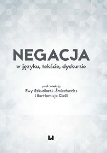 place of negation in the semantic structure of metaoperators niby, jakby i jak gdyby Cover Image