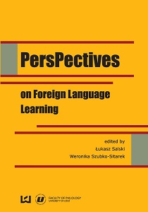 Perspectives on Foreign Language Learning Cover Image