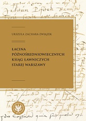 Late-medieval Latin of court books from Old Warsaw Cover Image