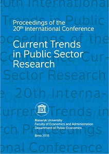 Current Trends in Public Sector Research: Proceedings of the 20th International Conference Cover Image