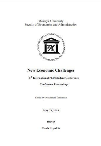 New Economic Challenges – 5th International PhD Student Conference: Collection of Annotations of Contributions Cover Image