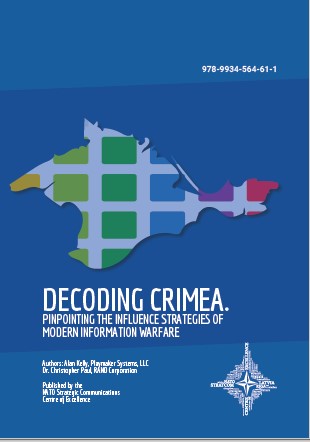 DECODING CRIMEA. PINPOINTING THE INFLUENCE STRATEGIES OF MODERN INFORMATION WARFARE Cover Image