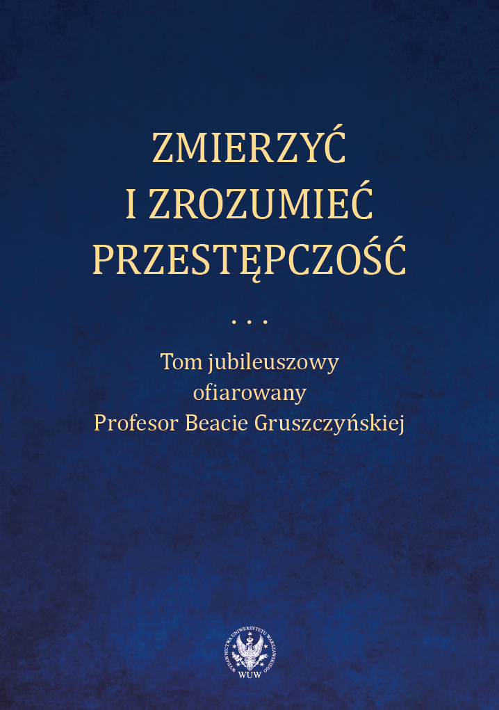 Interview with prof. Beata Gruszczyńska "About myself and criminology" Cover Image