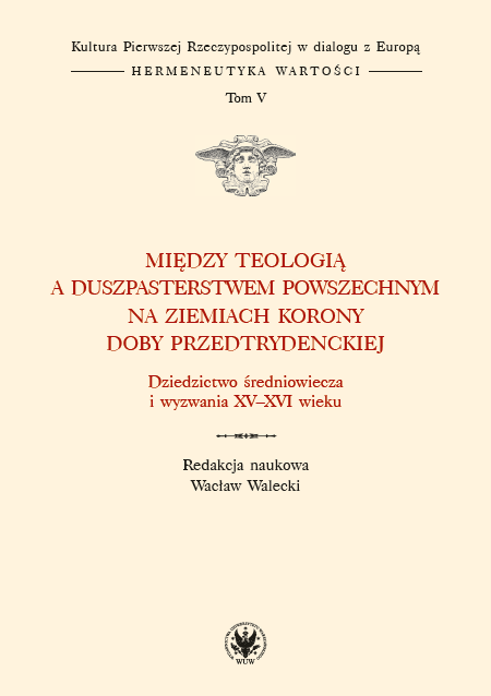 "Desiderium et reverentia" Worthy and unworthy of receiving Holy Communion in the light of de Corpore Christi's medieval sermons from late medieval library manuscripts Polish province the Order of the Brothers Preachers Cover Image