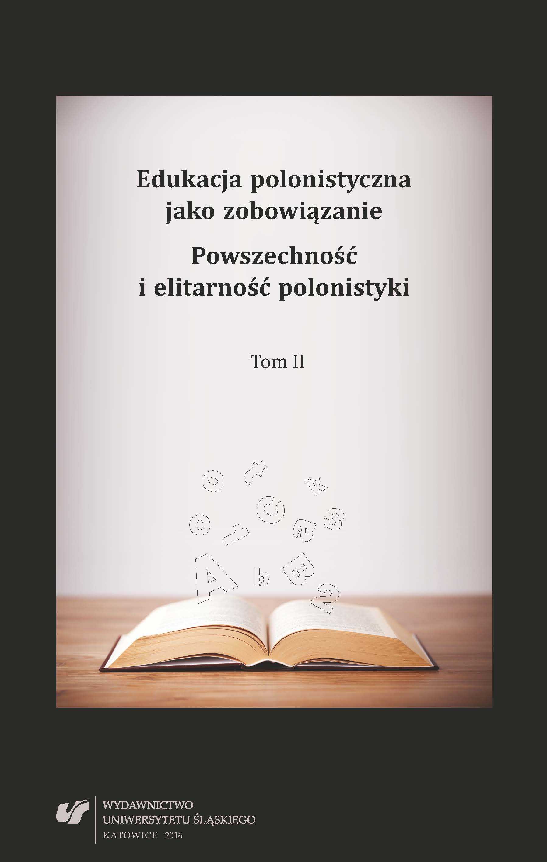 Reading iconographic texts of culture in virtual reality during Polish languages lessons Cover Image