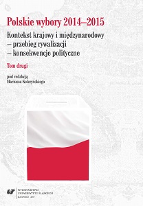 De lege ferenda proposals to improve the functioning of the electoral administration in Poland Cover Image