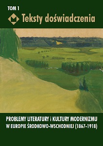 Provincial identity. Aleksander’s Fredro galician modernism in the light of „The idea of Galicia” by Larry Wolff Cover Image