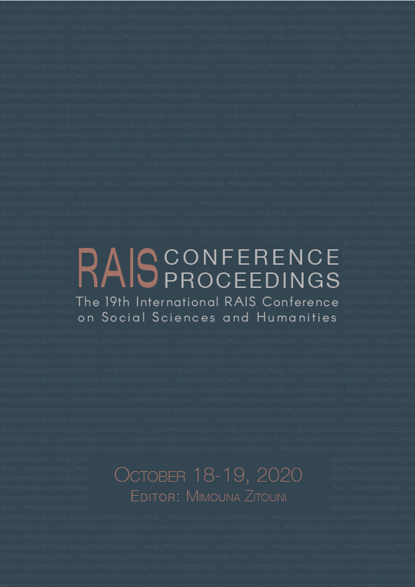 Proceedings of the 19th International RAIS Conference on Social Sciences and Humanities Cover Image