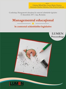 The Management of Change in the Romanian pre-University Educational System Cover Image