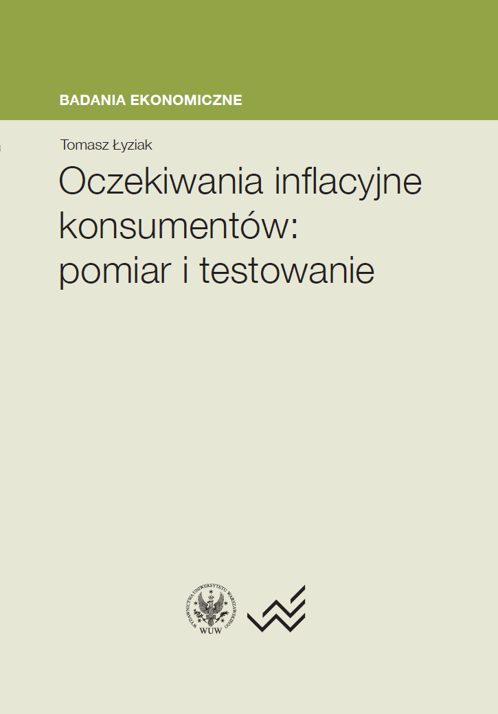 Inflation expectations of consumers: Measurement and testing Cover Image