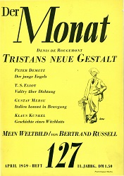 DER MONAT. 11. Jahrgang 1959, Nummer 127