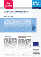 The Development of an E-Procurement System in Bosnia and Herzegovina