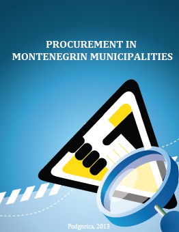 Procurement in Montenegrin municipalities Cover Image