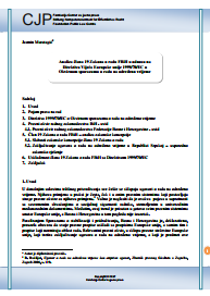 Analysis of Article 19 of the Labor Law of FBiH in relation to EU  Council Directive 1999/70 / EC of the Framework Agreement on fixed-term work Cover Image