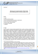 Reform of the right to old-age pension in Serbia: between the budget deficit hammer and the anvil of social justice Cover Image