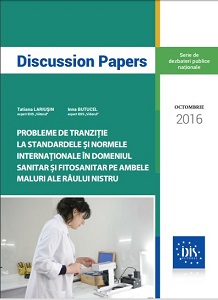 Transition Issues to International Sanitary and Phytosanitary Standards and Norms on both banks of the Dniester River Cover Image