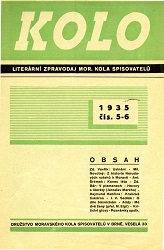 Vol V., Issue 5+6, 1935 Cover Image