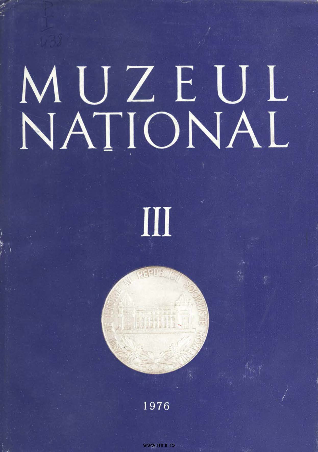 The ethnographic school from Cluj, an active element in the knowledge of the Romanian national soul — 1922—1947 . Cover Image