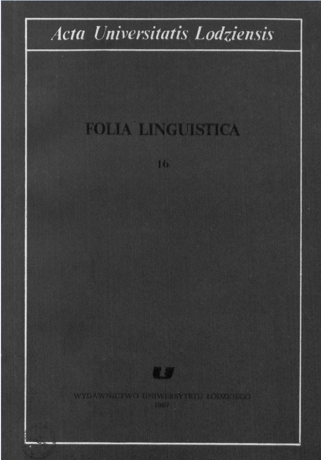 The evolution of the dialects of Bełchatów region and the role of the industrial center in language changes operating there Cover Image