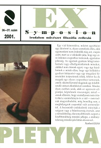 Thin clack waltz -- the person, after the exhibition of György Györgydeák in New York, explains to Monica Lewinsky why he does not write about gossip Cover Image