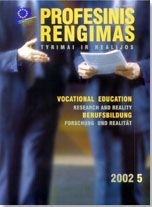 Features and Tendencies of Vocational Education and Training Strategy and Policy Change in Lithuania Cover Image