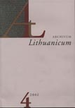 A new found exhibition of the tractat Principum Primarium in Lingva Lithvanica (1706) of Michael Mörlin Cover Image