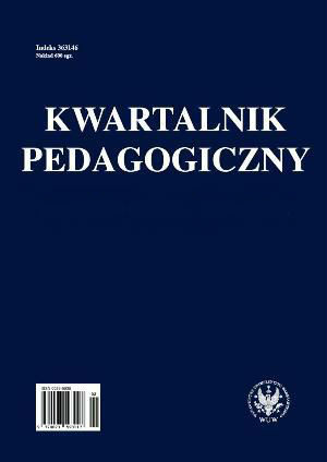 SOCIAL AND CULTURAL CONDITIONING OF THE CONCEPT OF ADOLESCENCE IN THE CONSCIOUSNESS OF URBAN YOUTH-REFLECTIONS ARISING FROM RESEARCH CONDUCTED AMONG P Cover Image