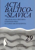 Review of: Nijola Birgiel, "Procesy interferencyjne w mowie dwujęzycznej społeczności litewskiej z Puńska i okolic na Suwalszczyźnie" Cover Image