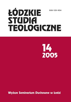 Methodological status of work hypothesis. Case study of theory about the Catholic Church as the reason of violence towards women Cover Image