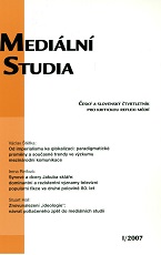 Professional Self-Image of the Czech Journalists: Selected Attributes Cover Image