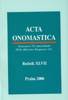 From Recent Ukrainian Onomastic Research Cover Image