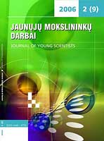 Activity Strategy in Šiauliai University Gymnasium  Cover Image