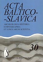 Principles for the selection of a common Baltic lexicon Cover Image