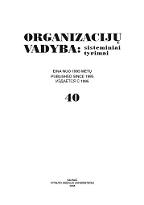 Efficiency of financial system and corporate value recognition: the case of Lithuania Cover Image