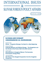 The Transit Location of Slovakia and its Interests in the Context of the EU Energy Security Cover Image