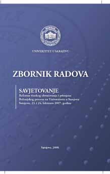 Terms of Successful Harmonization of the Curricula of Universities in BiH with European Universities Cover Image