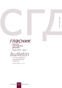 Changes in number of population, population density and households in the settlements of Goc mountain Cover Image