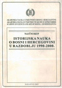 Old and new in Ottomanist research of Bosnian-Herzegovinian history at the end of the 20th century Cover Image